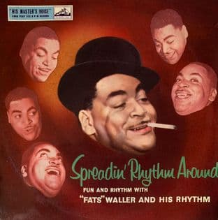 Fats Waller And His Rhythm - Spreadin' Rhythm Around (10" LP) (G+/G++)