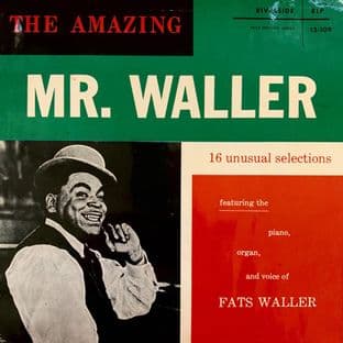 Fats Waller ‎- The Amazing Mr. Waller (LP) (VG-EX/VG-)