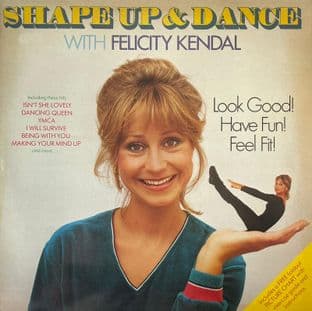 Felicity Kendal - Shape Up And Dance With Felicity Kendal (LP) (VG-/G-VG)