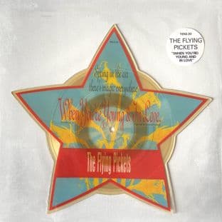 Flying Pickets (The) - When You're Young And In Love (7") (Shaped Picture Disc) (VG-/NM)
