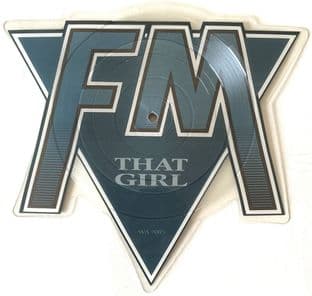 FM - That Girl (7”) (Shaped Picture Disc) (VG-/NM)
