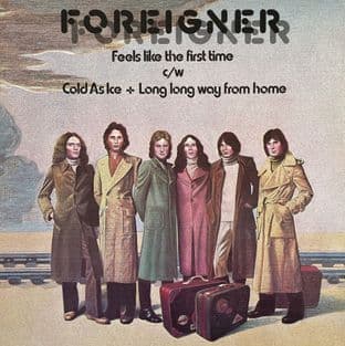 Foreigner - Feels Like The First Time (12") (VG-EX/VG-EX)