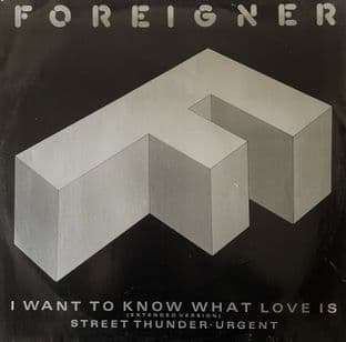 Foreigner - I Want To Know What Love Is (12") (G-VG/G++)