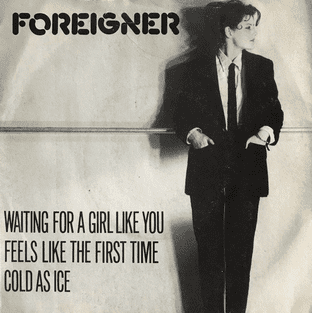 Foreigner - Waiting For A Girl Like You (7") (VG/G-VG)