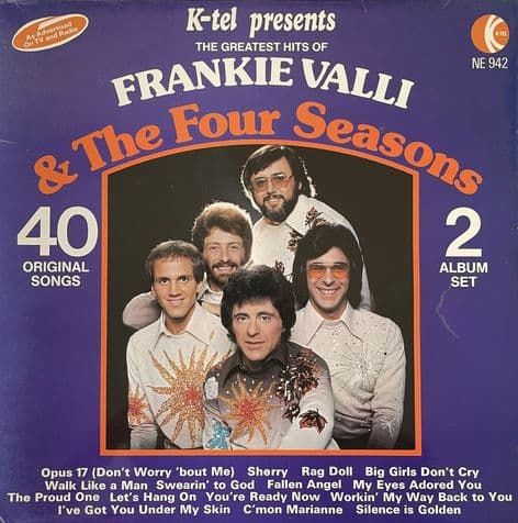 Frankie Valli & The Four Seasons ‎- The Greatest Hits Of... (LP) (G++/VG-)