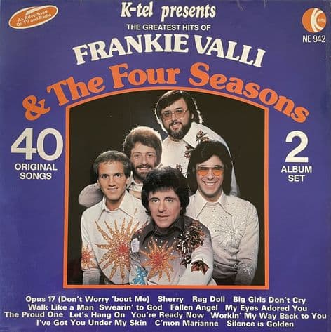 Frankie Valli & The Four Seasons ‎- The Greatest Hits Of... (LP) (VG-/VG-)