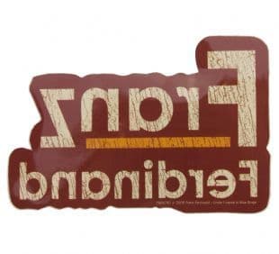 Franz Ferdinand - Reverse Logo (Sticker)