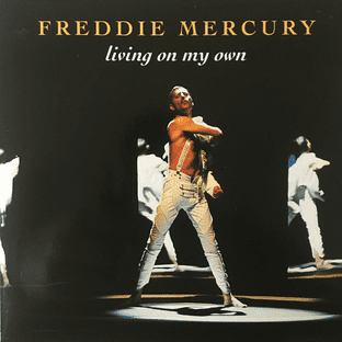 Freddie Mercury - Living On My Own (7") (EX/VG+)