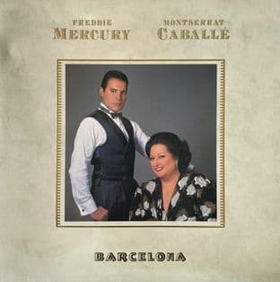 Freddie Mercury/Montserrat Caballe - Barcelona (LP) (VG-/VG-)
