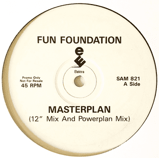 Fun Foundation - Masterplan (12") (Promo) (G++/NM)