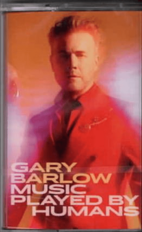 Gary Barlow ‎– Music Played By Humans (Red Cassette Album) (M/M) (Sealed) (1)