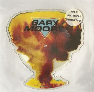 Gary Moore - Shapes Of Things (7") (Shaped Picture Disc) (EX/NM)