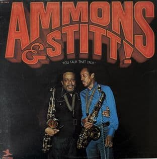 Gene Ammons & Sonny Stitt - You Talk That Talk! (LP) (VG-EX/VG)