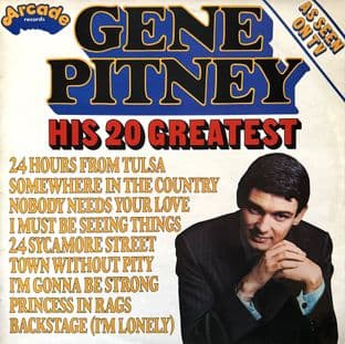 Gene Pitney - His 20 Greatest (LP) (VG-EX/VG+)