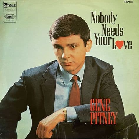 Gene Pitney ‎- Nobody Needs Your Love (LP) (VG-/VG-)