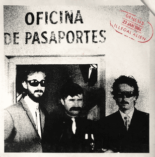 Genesis - Illegal Alien (7") (VG/G++)