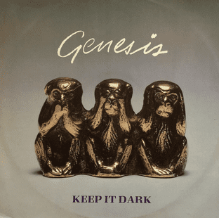 Genesis - Keep It Dark (12") (VG/VG)