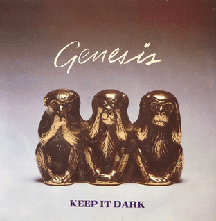 Genesis - Keep It Dark (7") (EX-/VG)