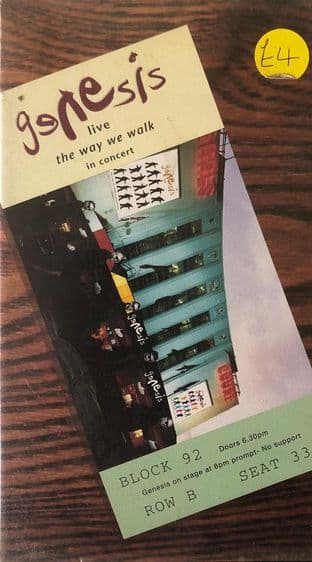 Genesis - Live: The Way We Walk In Concert (VHS)