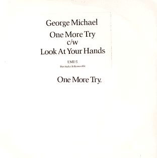 George Michael - One More Try (7") (G-/G++)