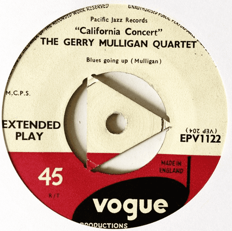 Gerry Mulligan - California Concerts EP (7