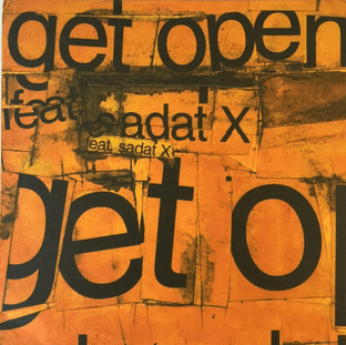 Get Open ft Sadat X ‎- Here & Now (12") (EX+/EX)