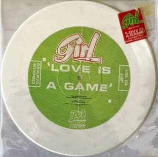 Girl - Love Is A Game (10") (White Vinyl) (G-VG/VG-)