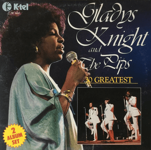 Gladys Knight & The Pips - 30 Greatest (LP) (VG+/G+)