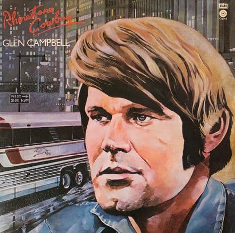 Glen Campbell - Rhinestone Cowboy (LP) (G-VG/G++)