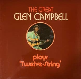 Glen Campbell ‎– The Great Glen Campbell Plays 'Twelve-String' (LP) (VG-/VG)