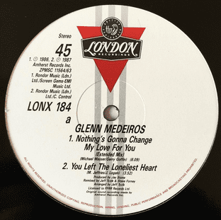Glenn Medeiros - Nothing's Gonna Change My Love For You (12") (VG/NM)