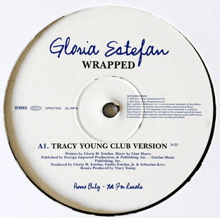 Gloria Estefan - Wrapped (12") (Promo) (VG-/NM)