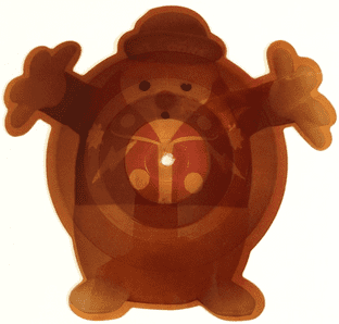 Gonks (The) - The Gonks Are Here For Christmas (7") (Shaped Picture Disc) (G+/NM)