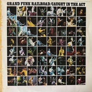 Grand Funk Railroad - Caught In The Act (Japan LP) (VG/G-VG)