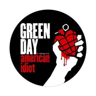 Green Day - American Idiot - (25mm Button Badge)