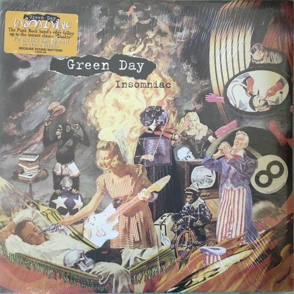 Green Day - Insomniac LP 180g Vinyl M/M Sealed