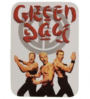 Green Day - Kung Fu Logo (Sticker)