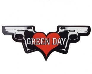 Green Day - Pistols Logo (Sticker)