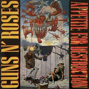 Guns N' Roses - Appetite For Destruction (LP) (G++/G++)