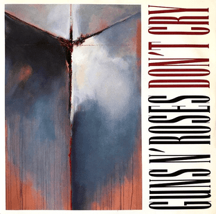 Guns N' Roses - Don't Cry (7") (VG-/VG)
