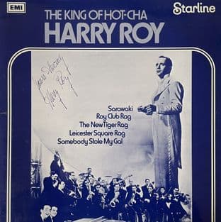 Harry Roy And His Band - The King Of Hot-Cha (LP) (VG-EX/VG)