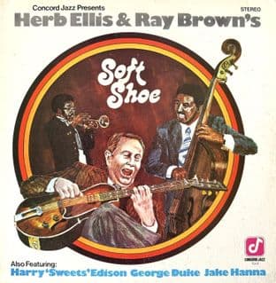 Herb Ellis & Ray Brown - Herb Ellis & Ray Brown's Soft Shoe (LP) (VG-/VG-)