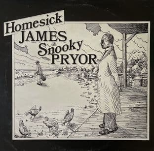 Homesick James & Snooky Pryor - Homesick James & Snooky Pryor (LP) (EX-/VG-)