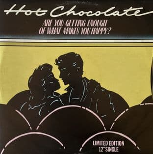 Hot Chocolate - Are You Getting Enough Of What Makes You Happy? (12") (VG-EX/VG-)