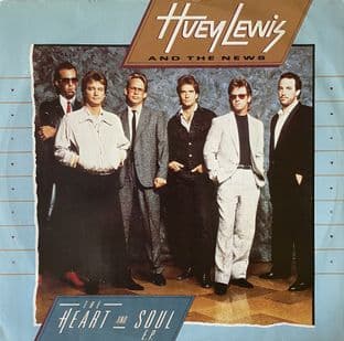 Huey Lewis And The News - The Heart And Soul EP (12") (VG-/G++)
