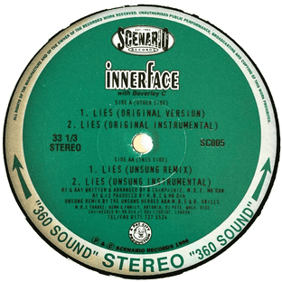Innerface With Beverley C - Lies (12") (G+/M)