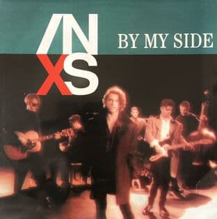 INXS - By My Side (12") (G-VG/VG-)