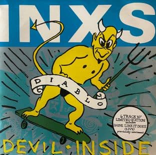 INXS - Devil Inside (10") (VG/VG-)