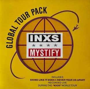 INXS - Mystify (12") (Global Tour Pack) (EX-/VG-EX)