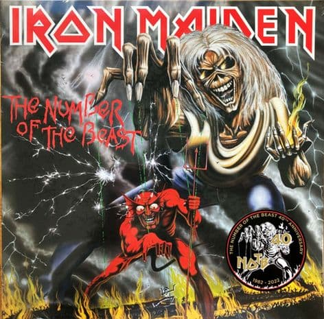 Iron Maiden - The Number Of The Beast (LP) (M/M) (Sealed)